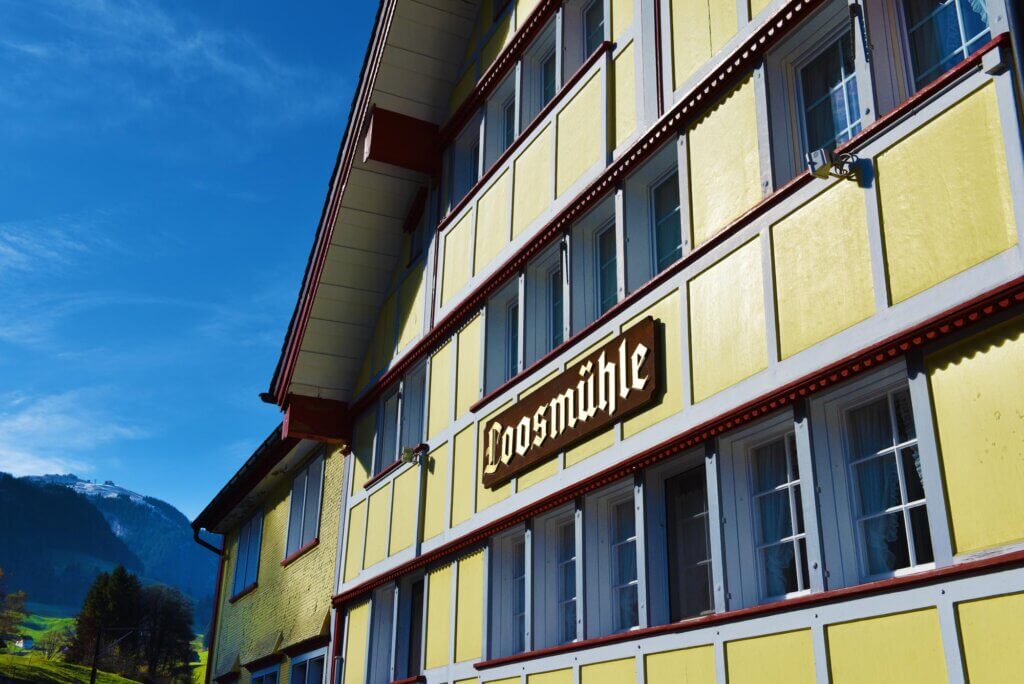 Loosmühle Weissbad Aussenaufnahme